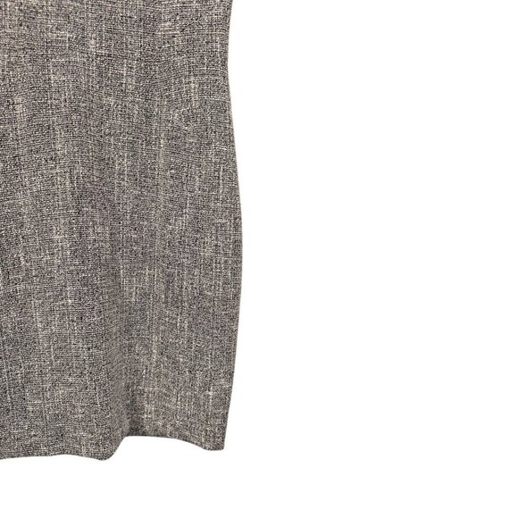 Banana Republic Tweed Sheath Dress Size 6 Sleeveless V-Neck Classic Workwear - Picture 3 of 7